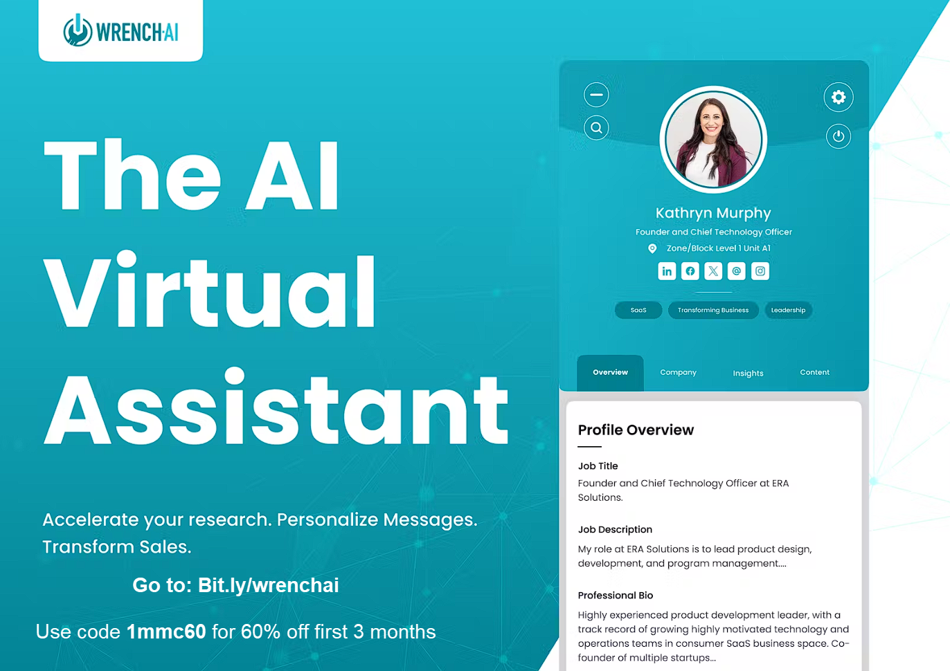 virtual AI sales assistant.